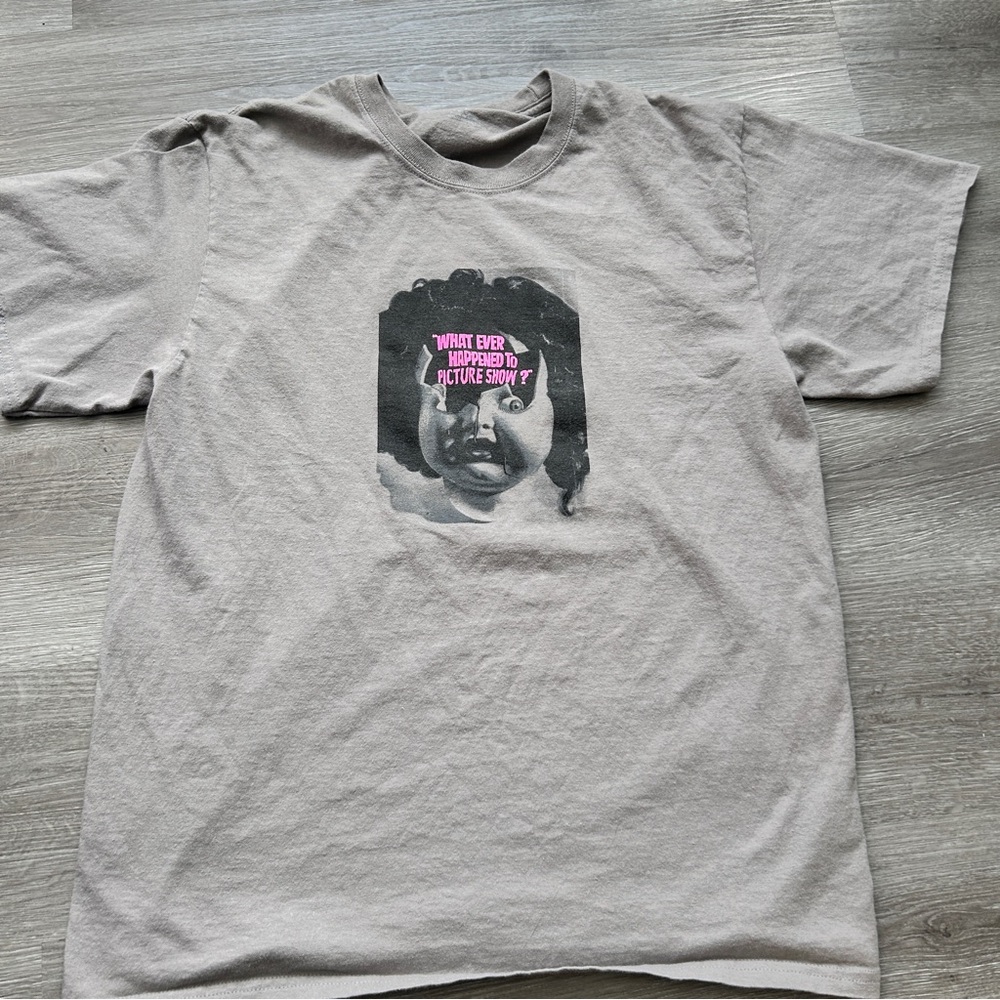 Rare Picture Show graphic baby doll head T-shirt - size L